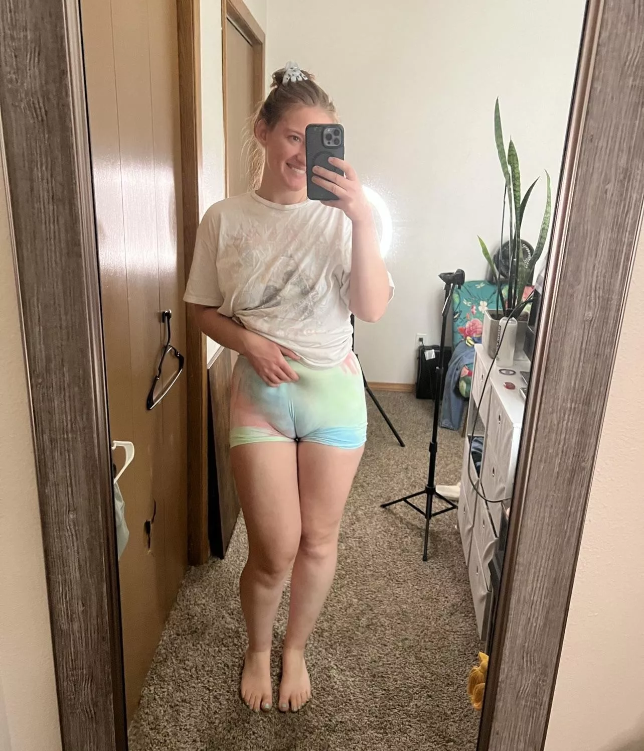 Pulled tight surprise toe