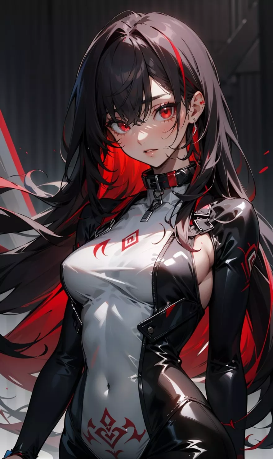 Red Accented Monochrome