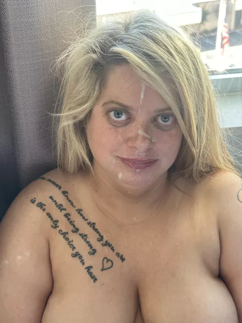 She loves a good facial