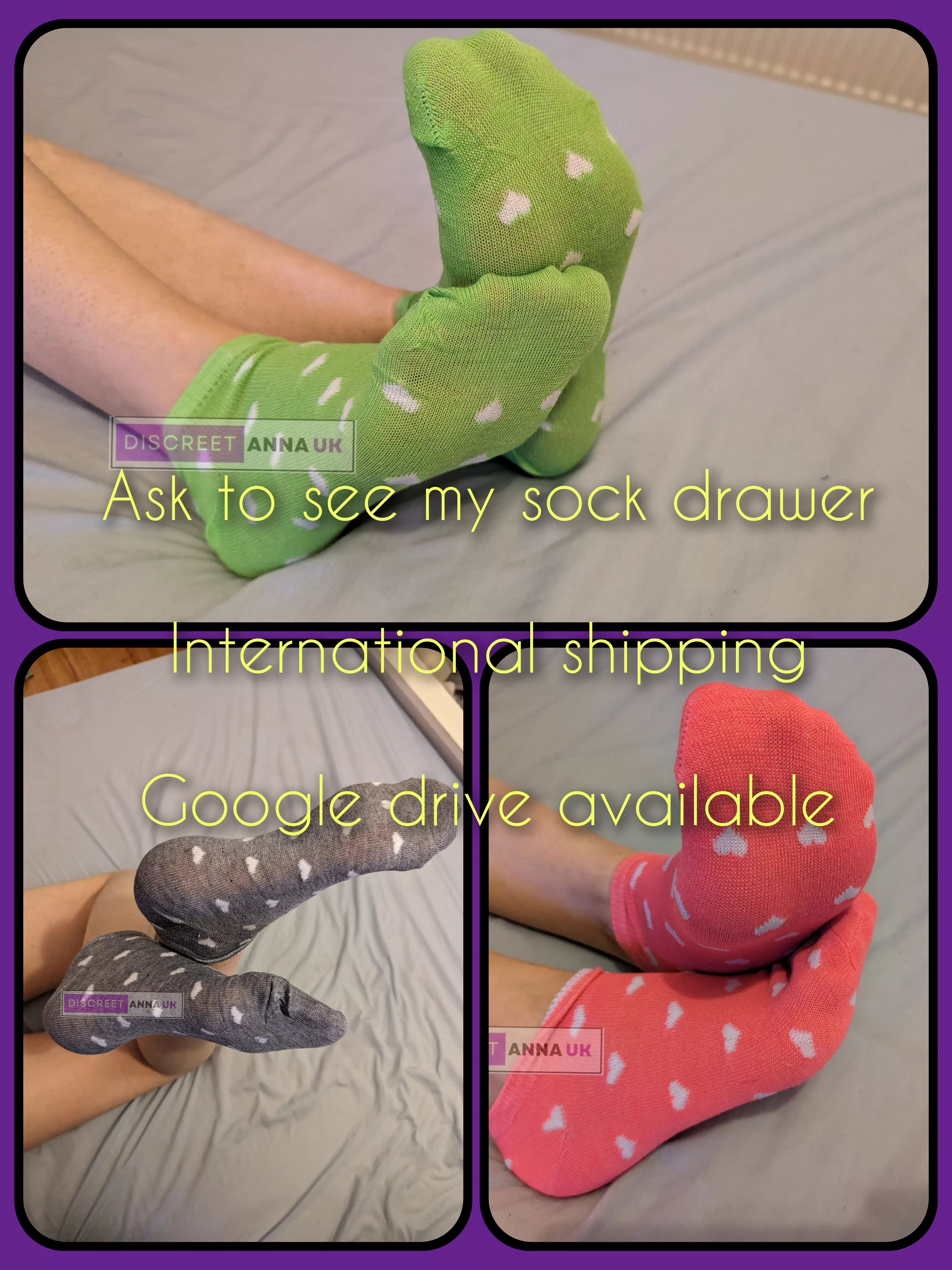 Strongly scented socks worn on long (14+ hour) paramedic shifts available including multi-day wear. Wear pics included. [Selling][UK] Tele: @DiscreetAnna