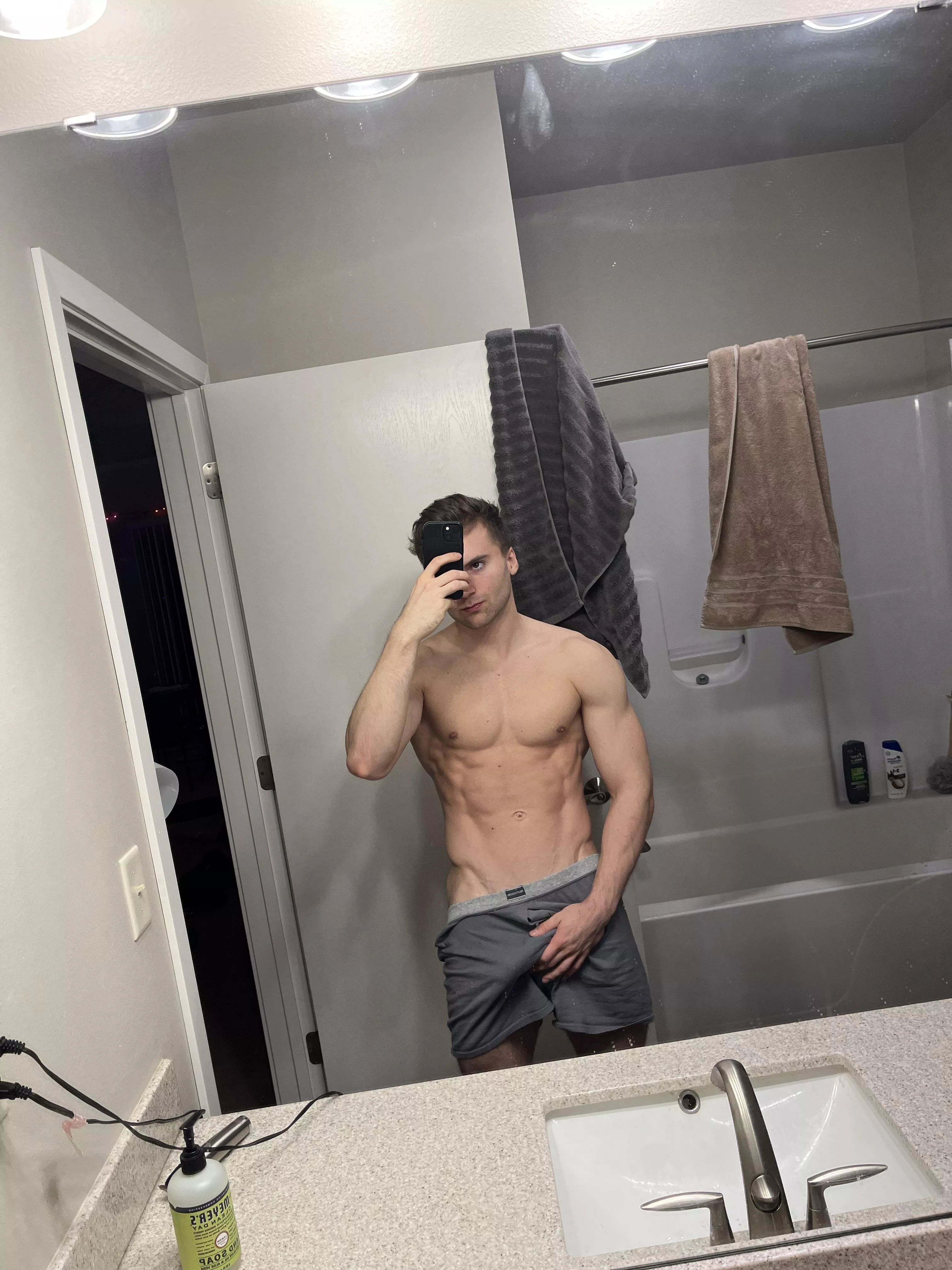 Take these off with your mouth…