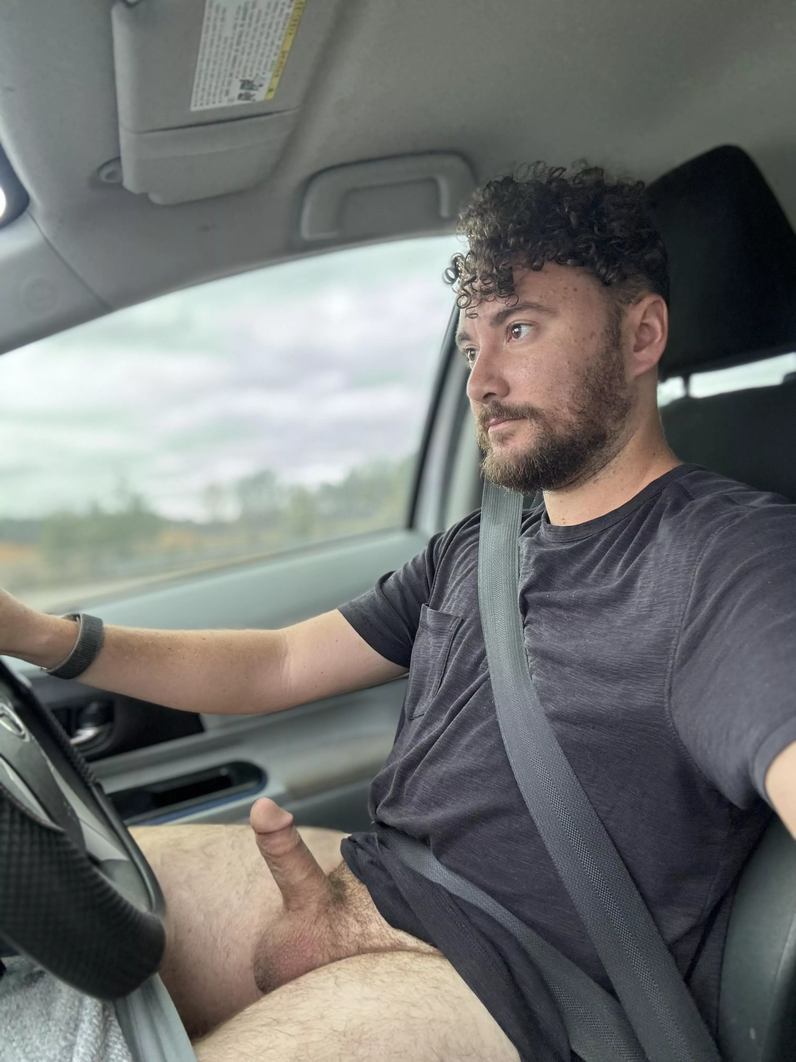 The question is did I cum while driving?