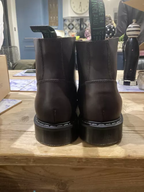 These boots are different heights
