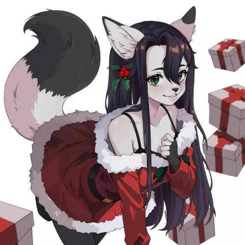 this is my Christmas art and I love it✨❄️