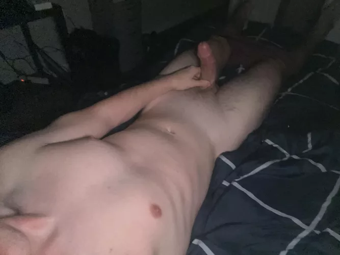 Trying to sleep when you're horny is hard. Pms open
