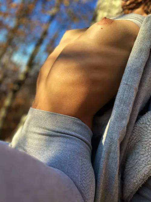 Very natural in a natural environment