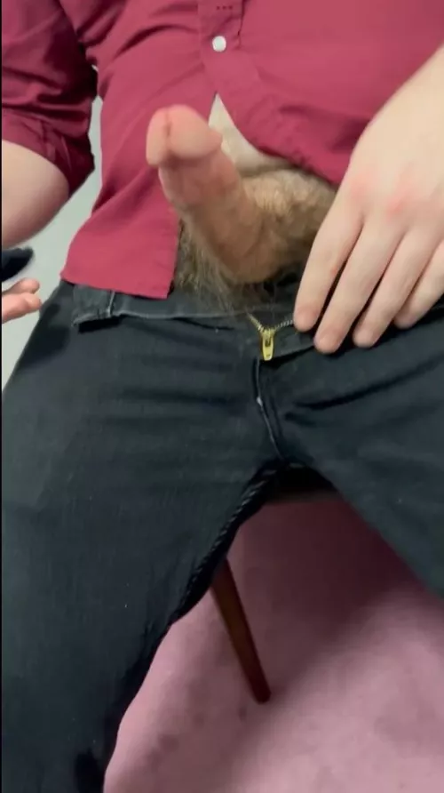 Watching in the changing room