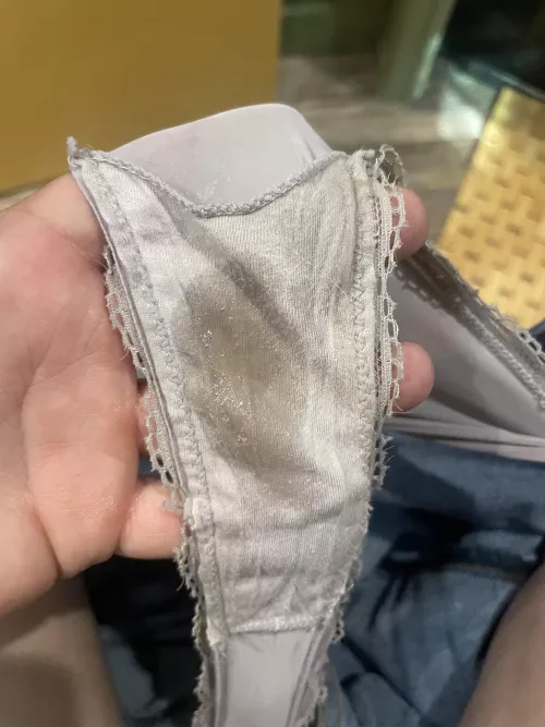 Wet after a day of sexting