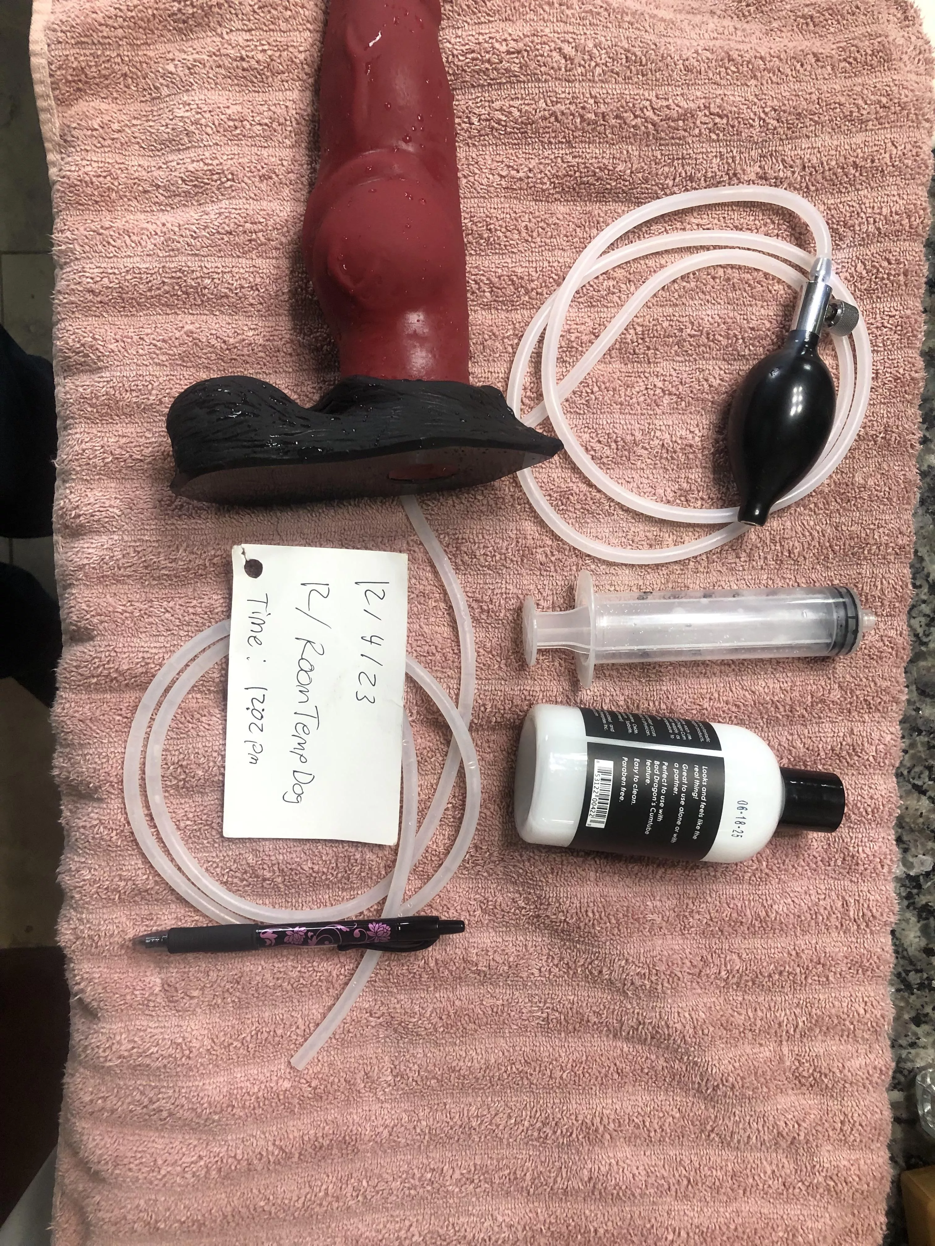 WTS Growler Inflatable from Primal Hardwere. Includes “Squirt Tube” and Inflatable knot.