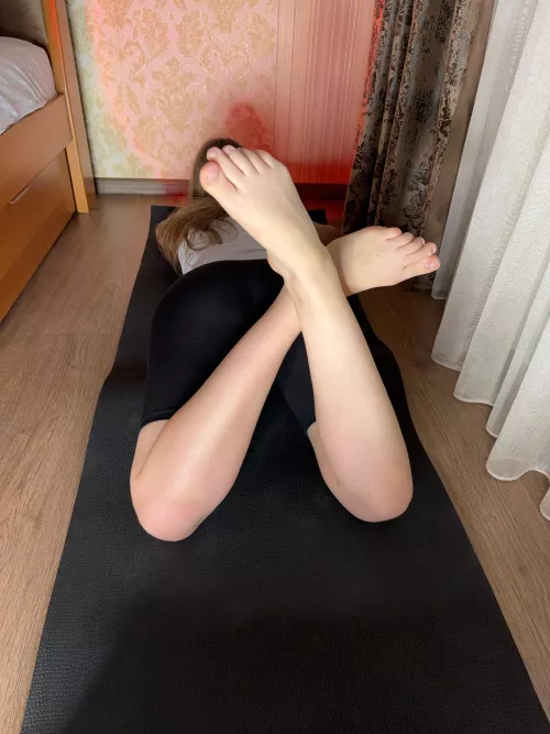 You can start kissing my feet now