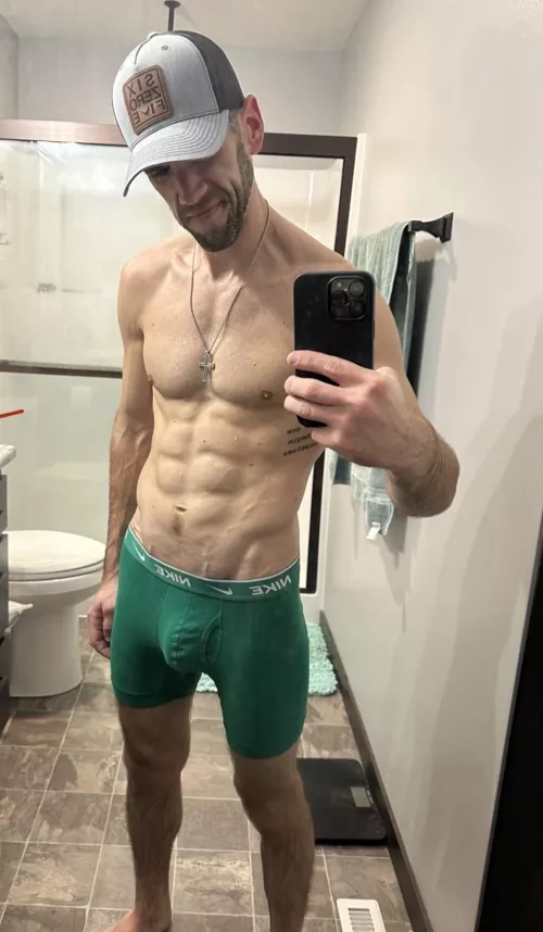 (37) just a dad in his Nikes