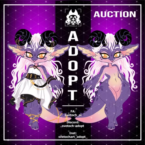 Adopt furry kobold (art by me)