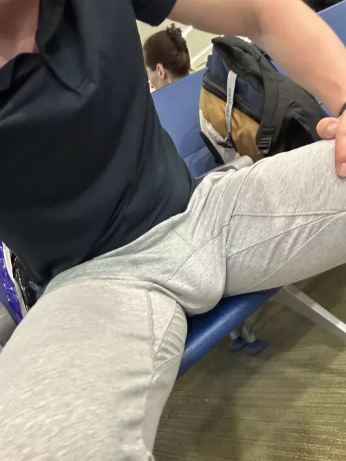 Airport security is always a bitch