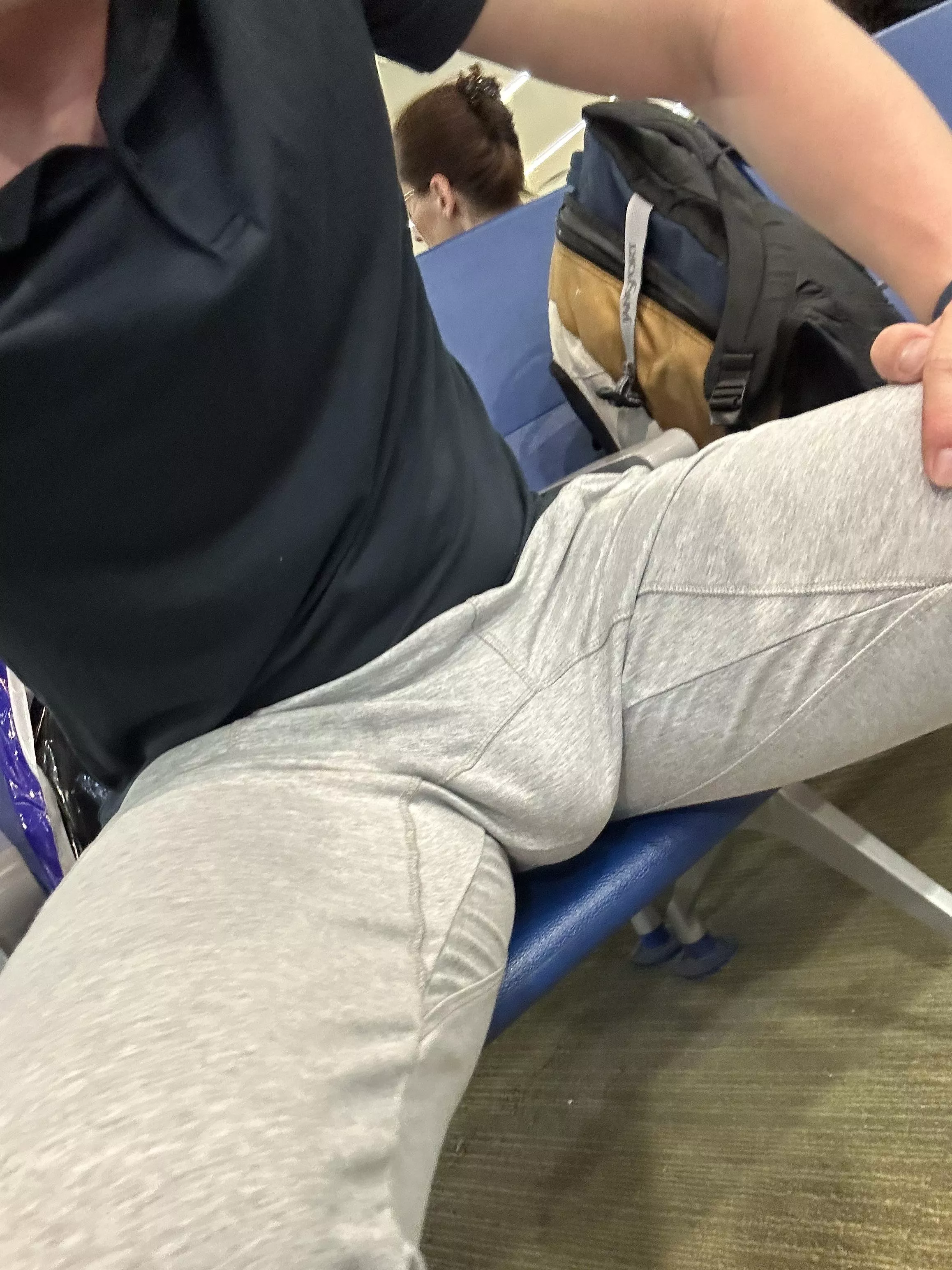 Airport security is always a bitch