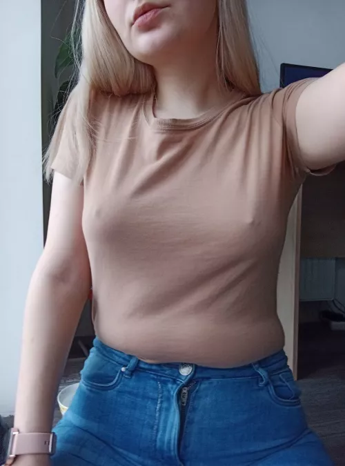 Decided to just go like this for the rest of the day!