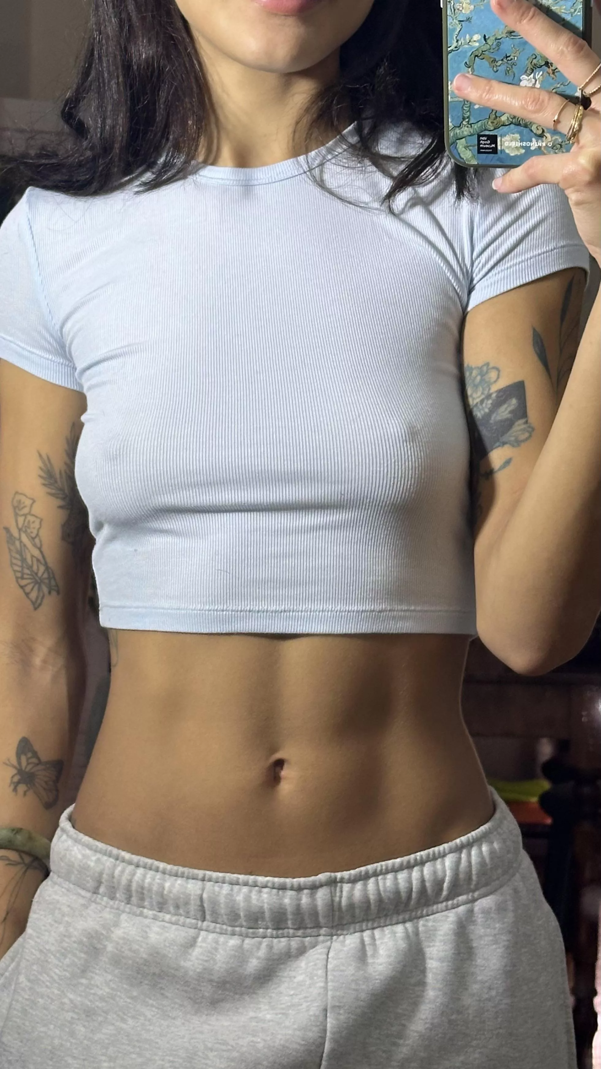 Definitely a fan of crop tops