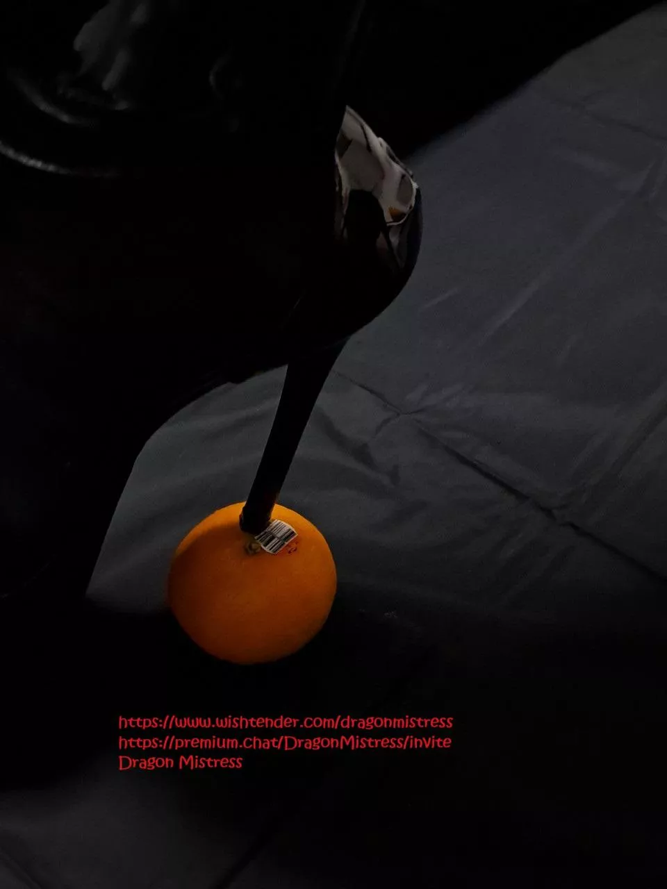 Do you want to get crushed by my high heels?