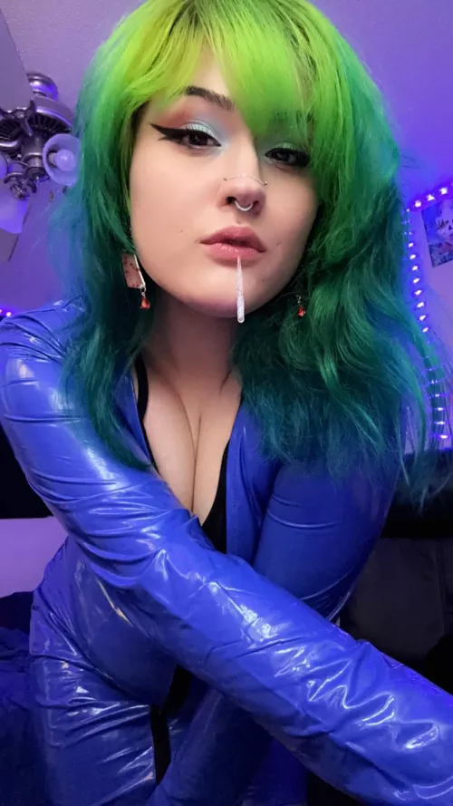 Ever been pegged by a goth goddess?