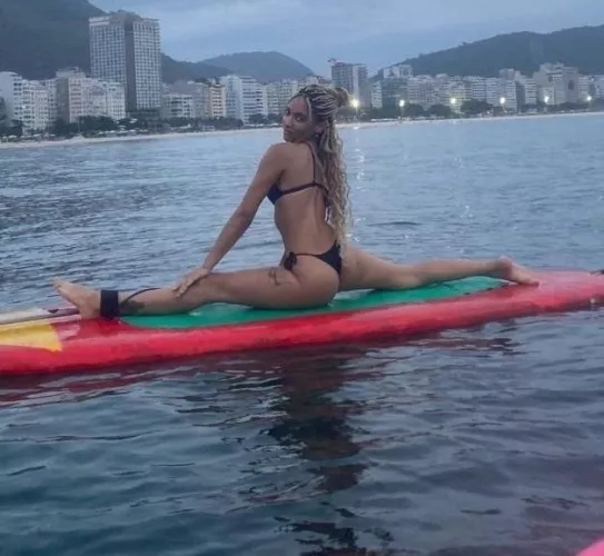 Feeling confident and fierce in my bikini