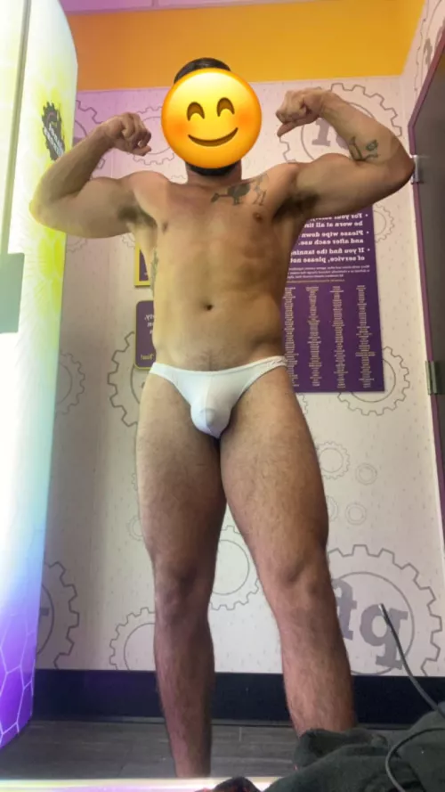 Felt a little frisky at the gym 😉