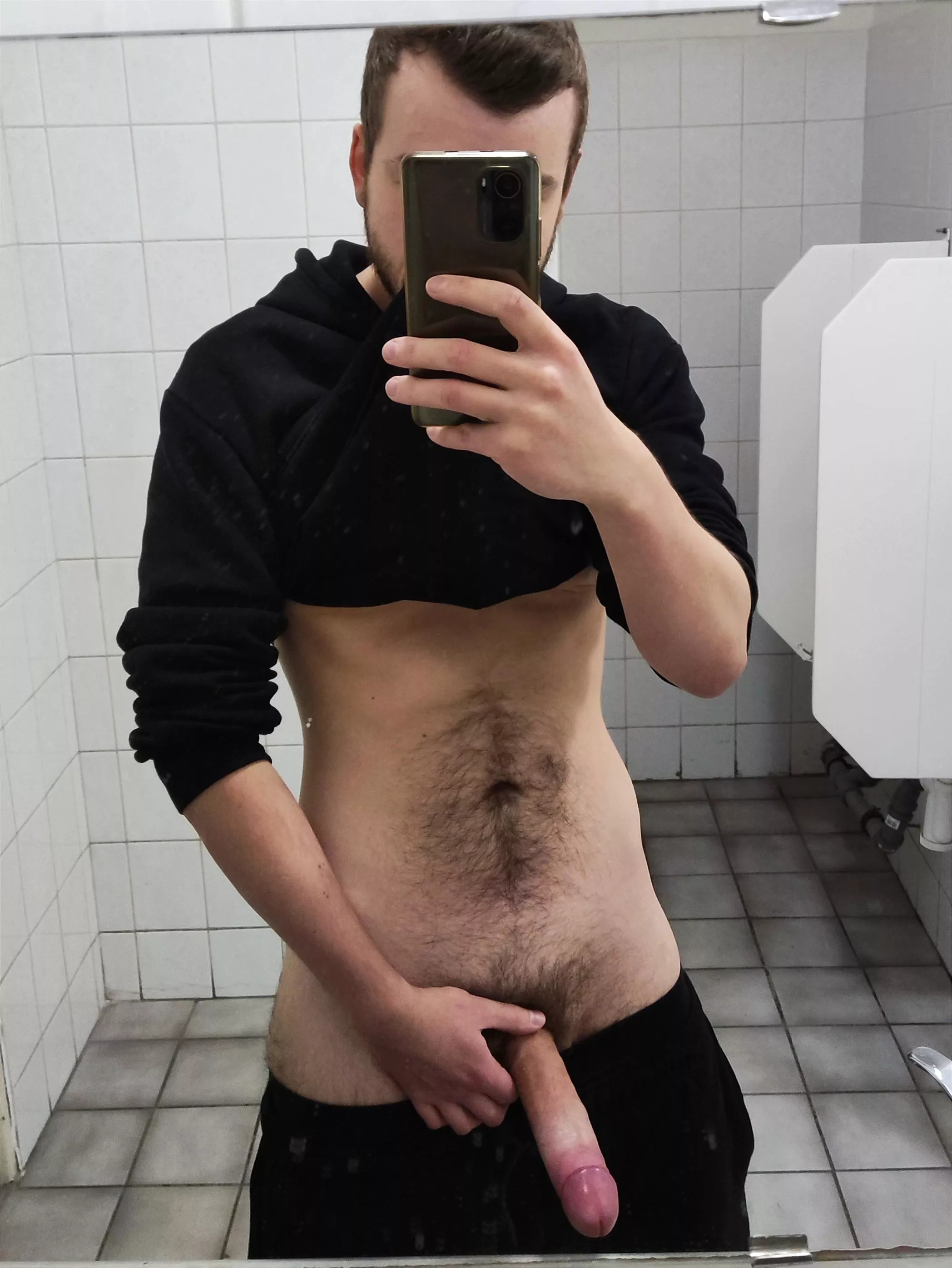 Felt naughty at work.