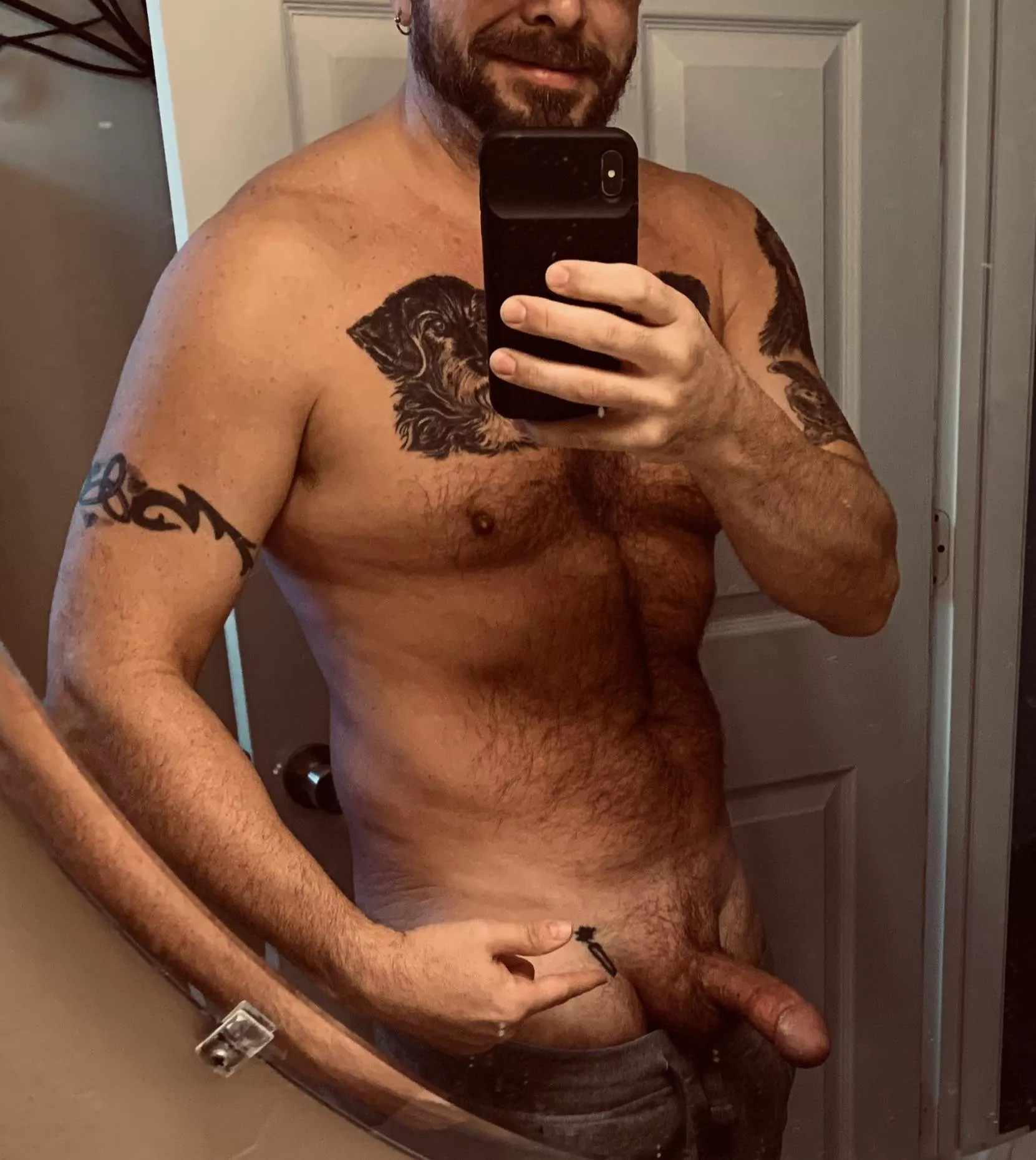 Got the beard to go with the boner now