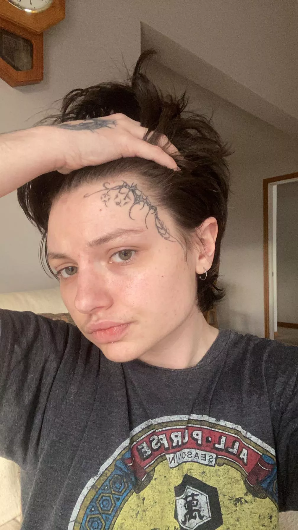 heard we were showing off our face tattoos