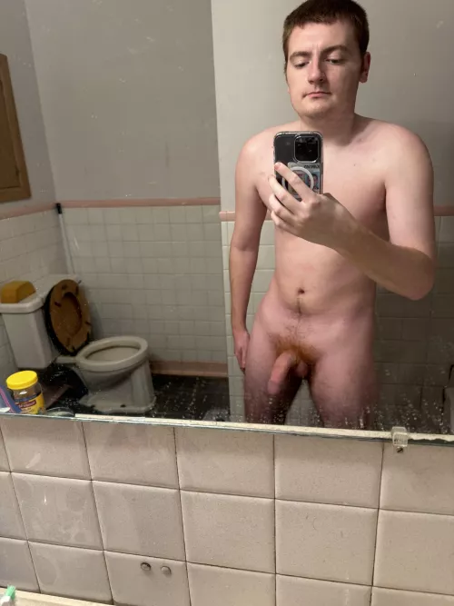 Here’s a mirror selfie