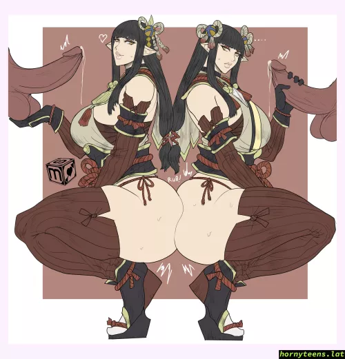 Hinoa and Minoto (SekushiMagik)