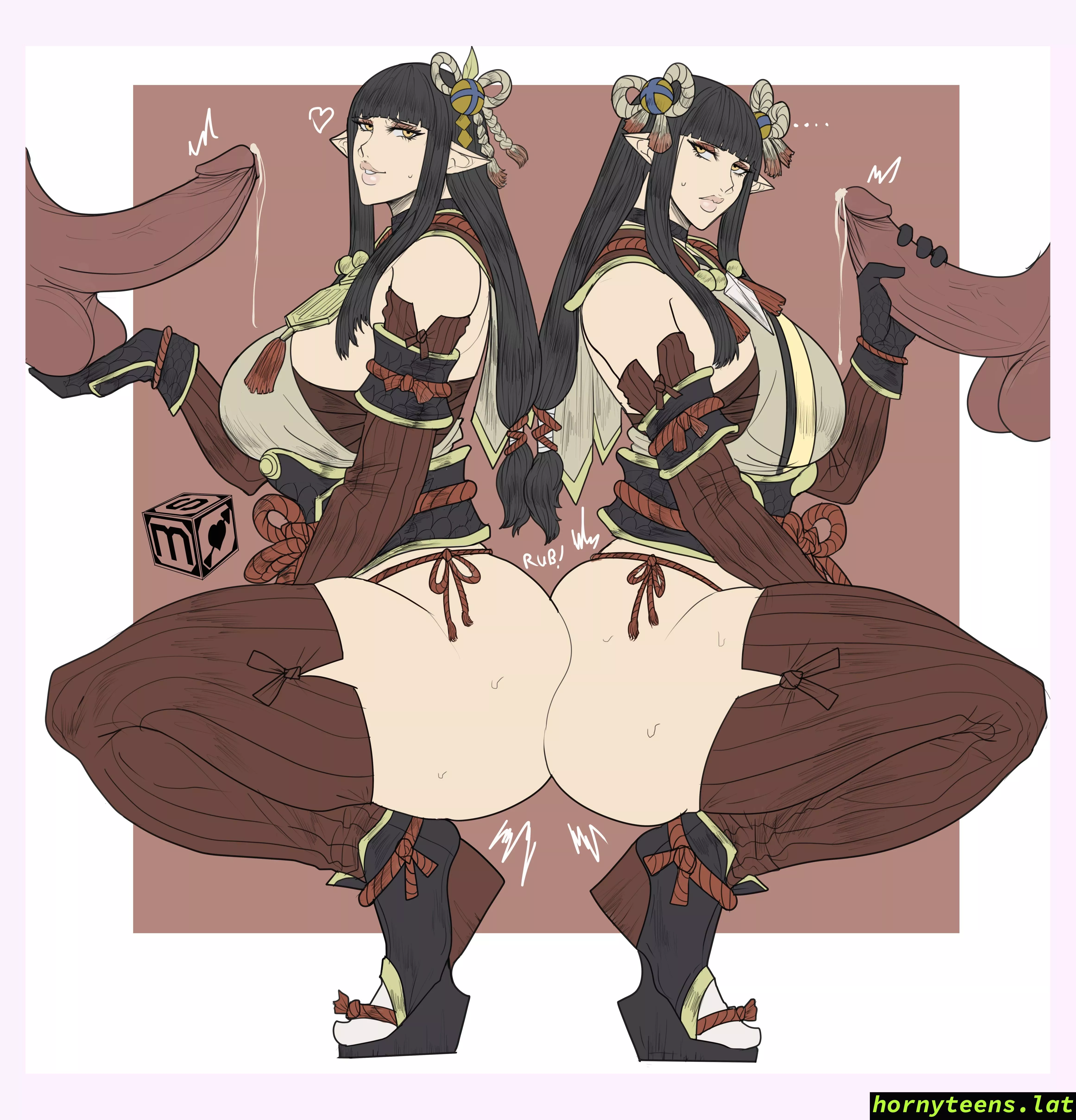 Hinoa and Minoto (SekushiMagik)