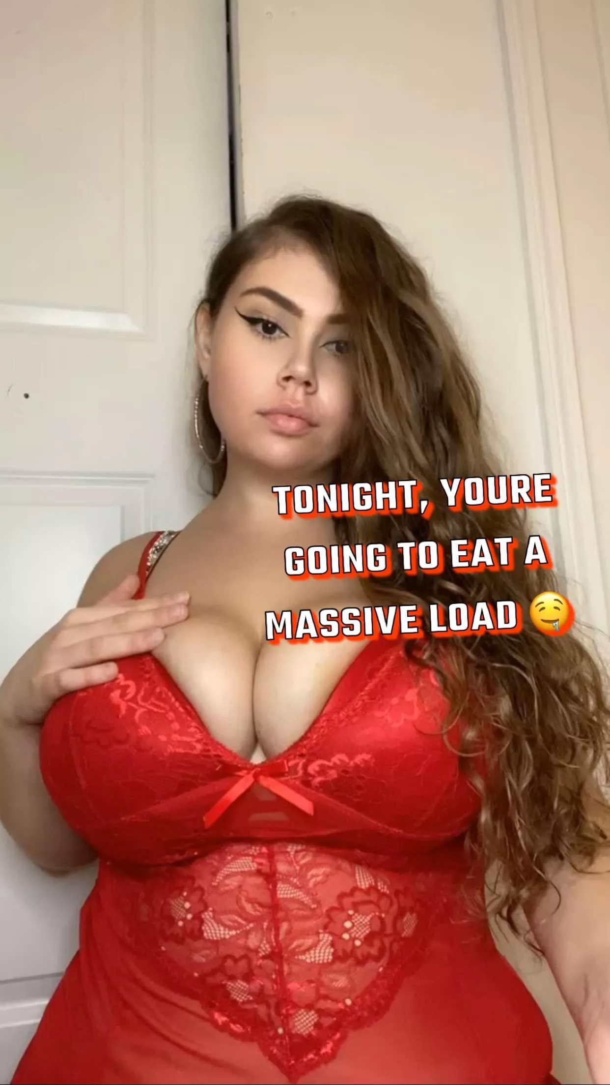 Hope You Came With A Big Appetite Because Tonight You’re Going To Eat A MASSIVE Load 🤤