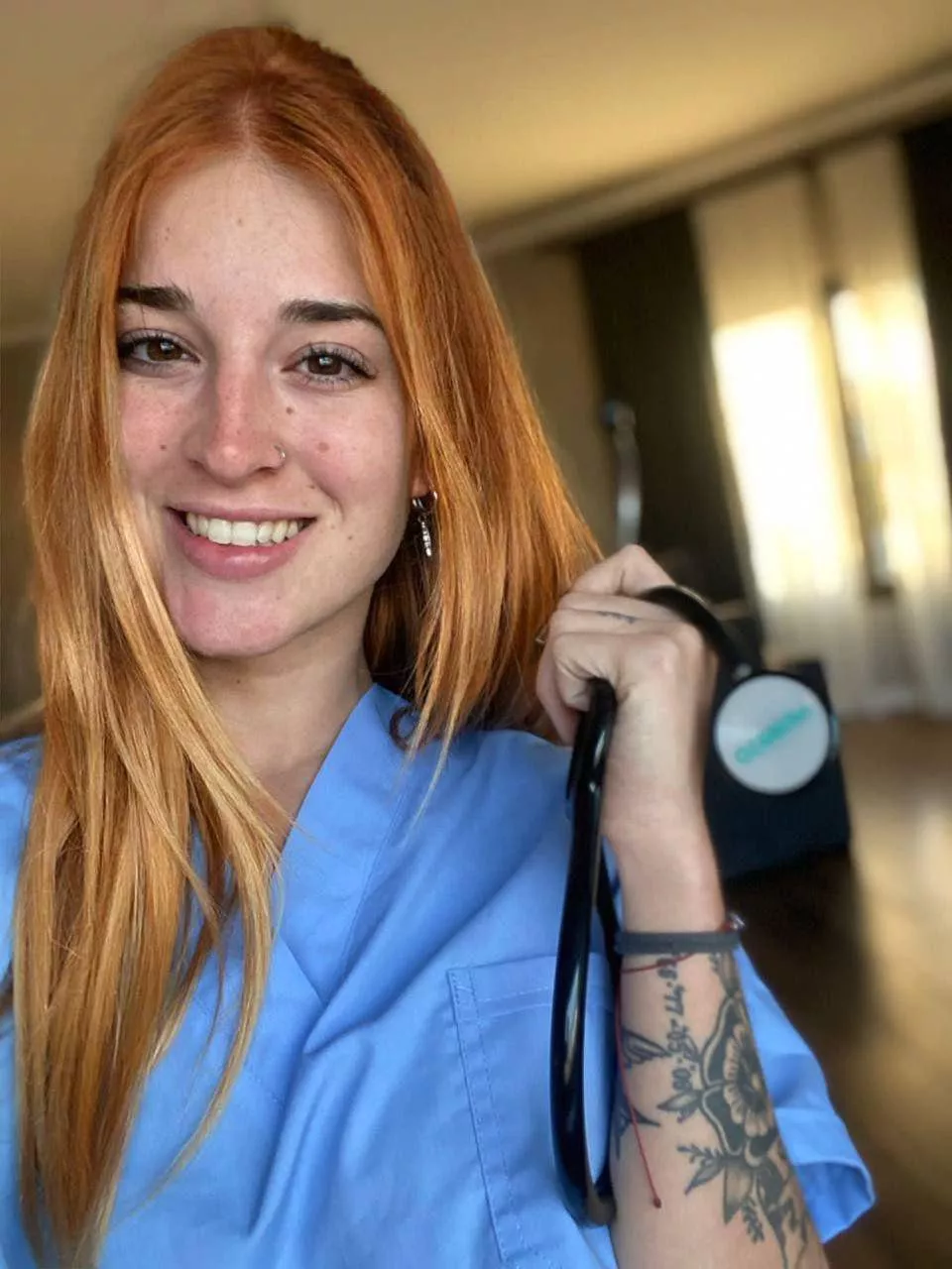 IUTR redhead nurse!
