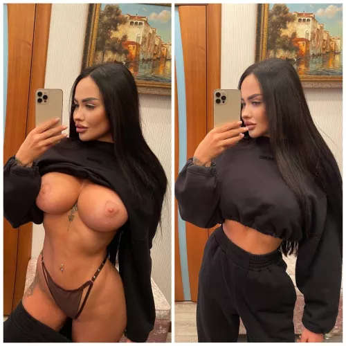 I’ve been told I have sweet and cute boobs...