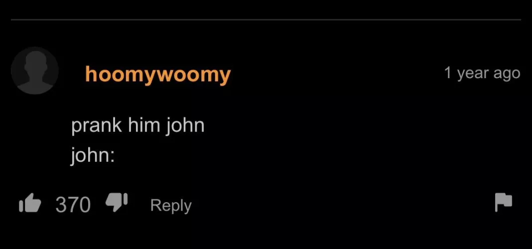 John got pranked