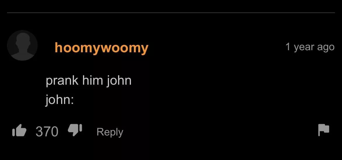 John got pranked