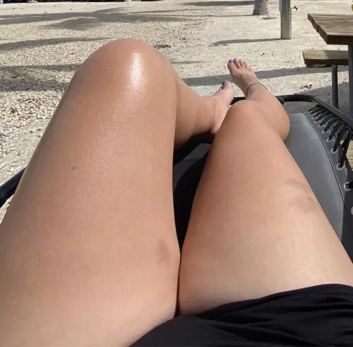 Lunchtime sunshine feels fantastic