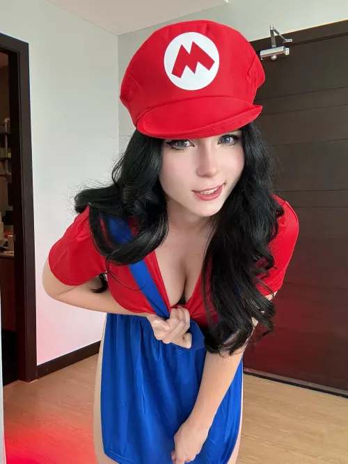 Mario from Super Mario cosplay by SweetieFox