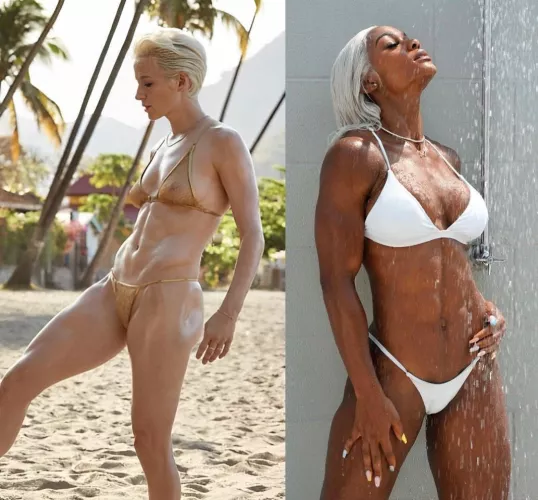 Megan Rapinoe VS Pro Jade Cargill in an Interracial Ultimate Surrender main event. Who makes who scream in orgasm?