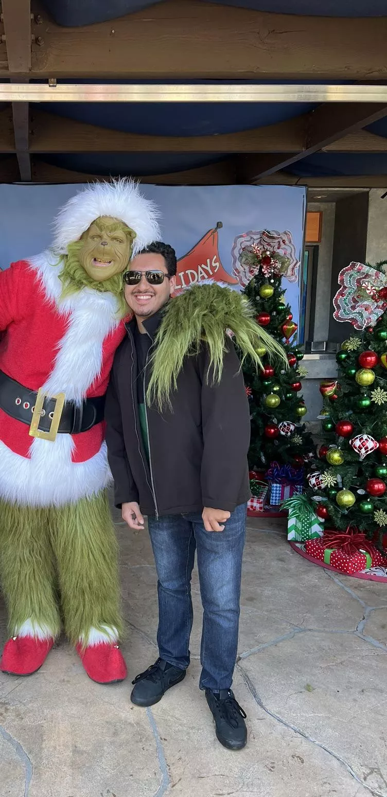 Met the Grinch yesterday