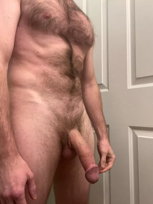 Monday night softie. My balls always look so small in pics lol