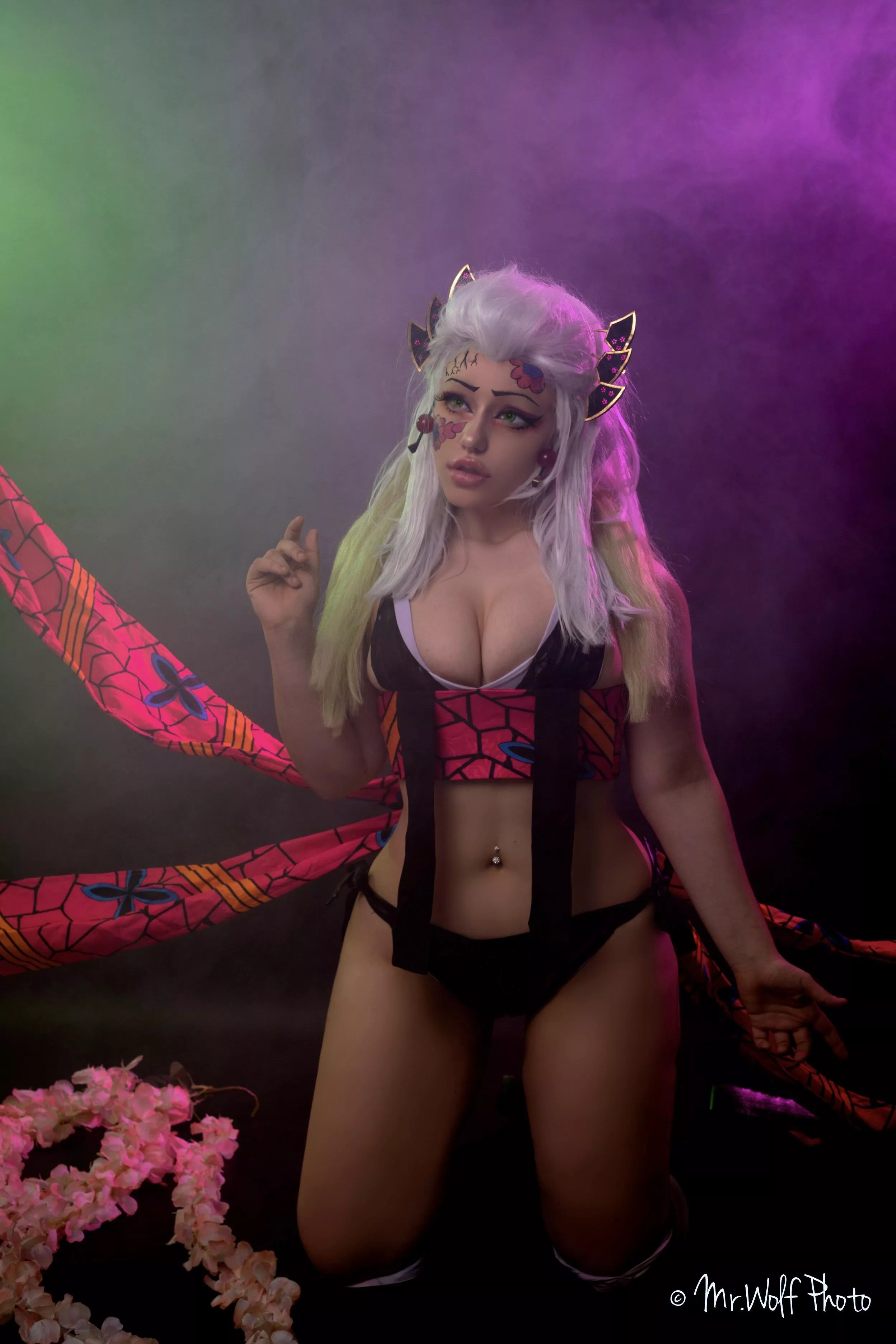 My Daki cosplay from Demon Slayer (Hanacos)