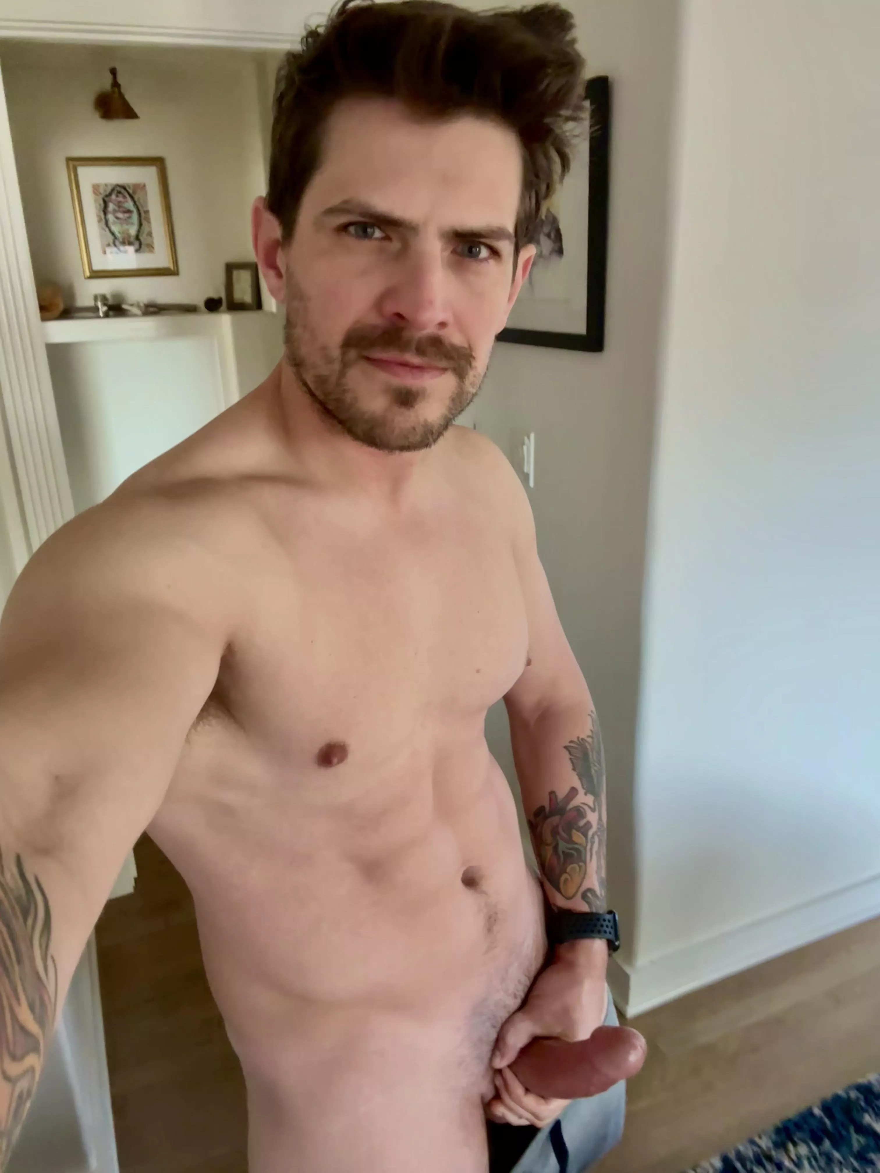 My GF wants to watch me fuck another woman…Think I should? (Don’t mind the bed head. 🫣)