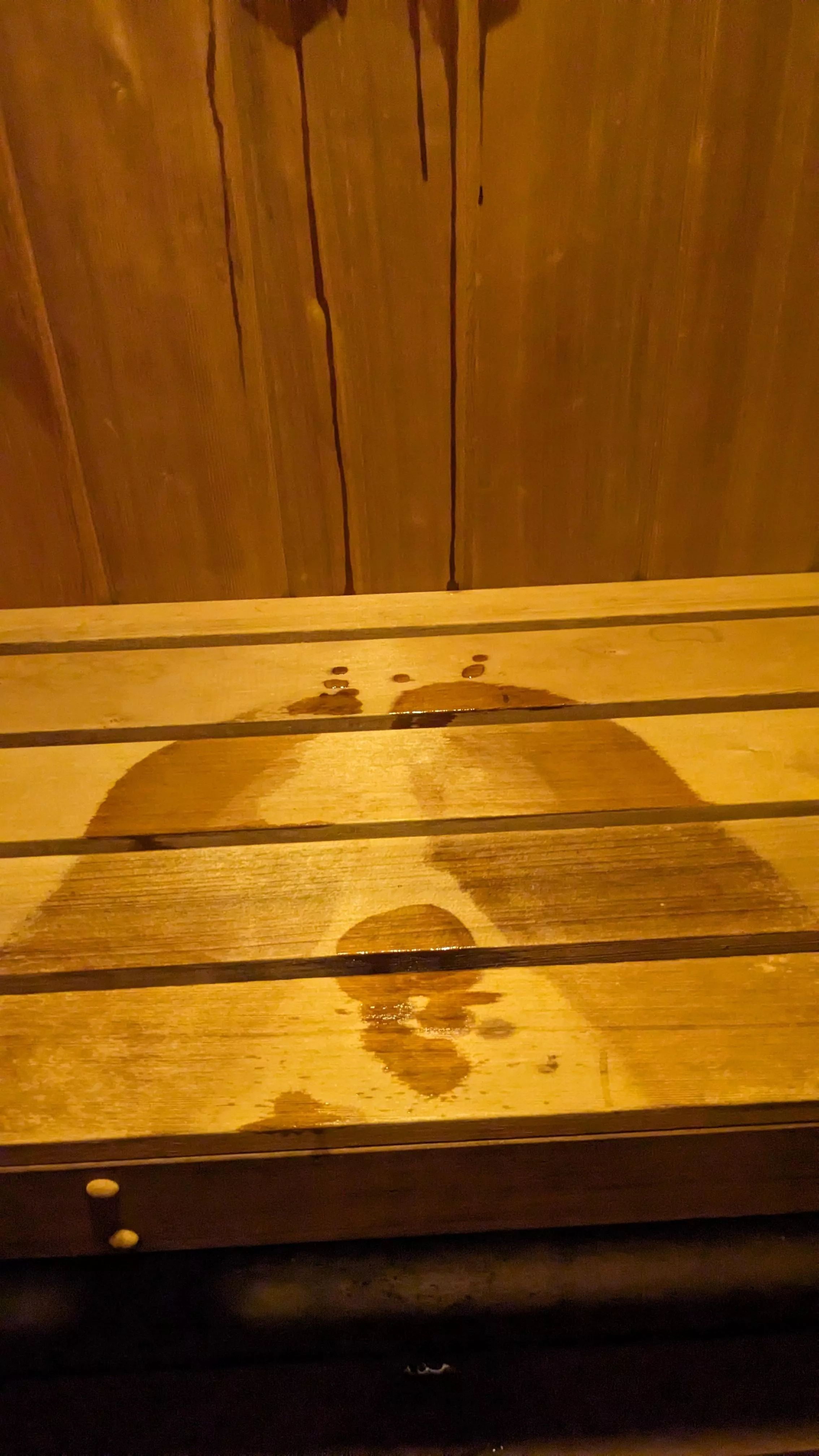 Naked but no one joined me