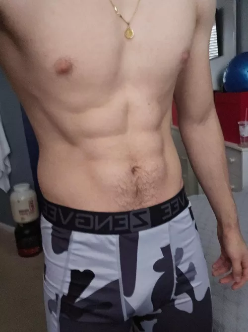 Post workout. Who wants to whiff the aroma?