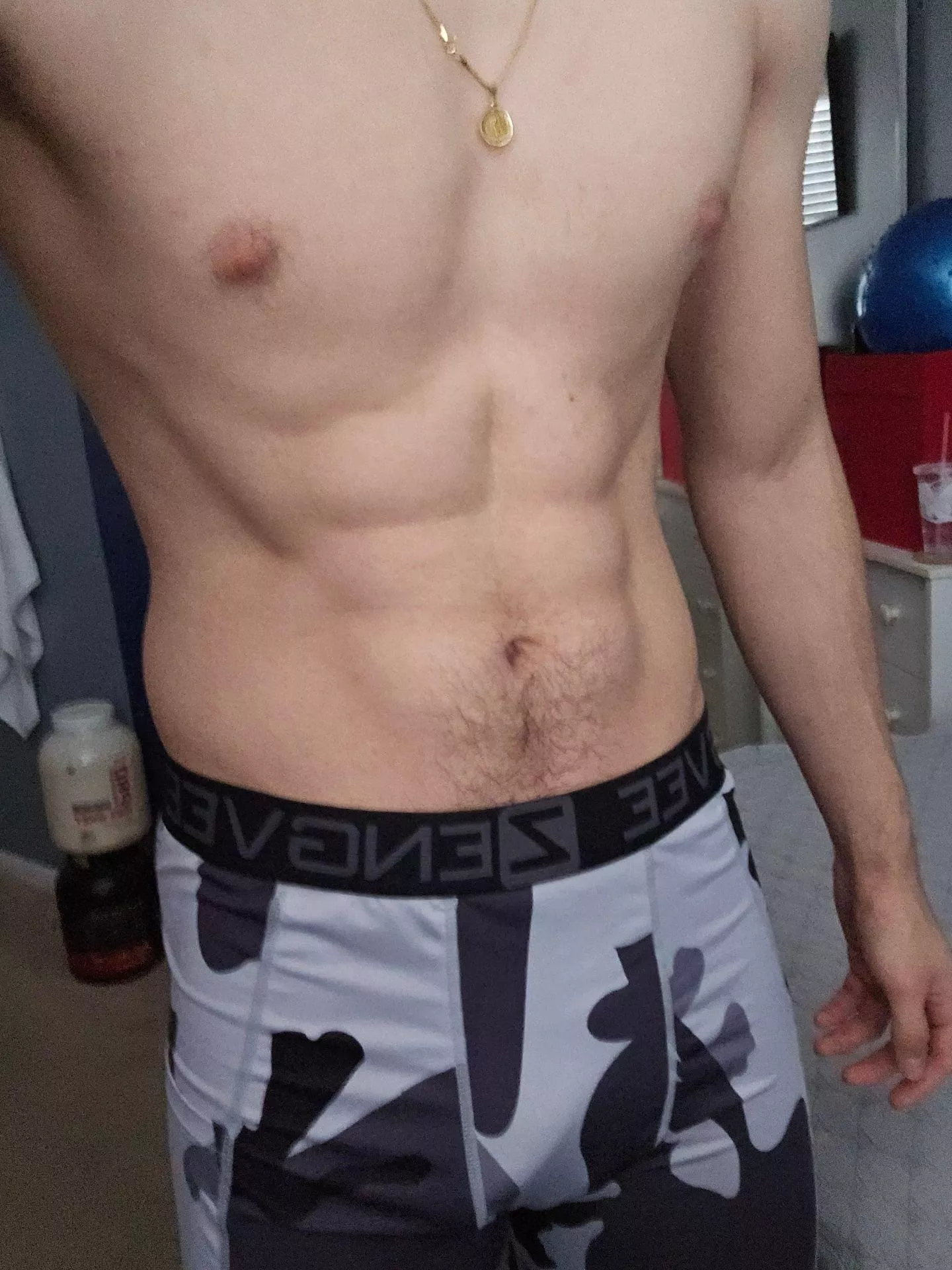 Post workout. Who wants to whiff the aroma?