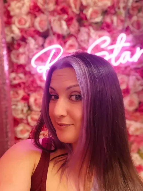 Purple hair, don't care