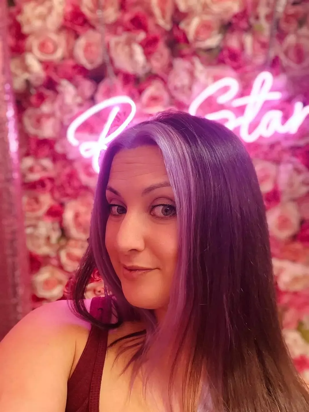 Purple hair, don't care