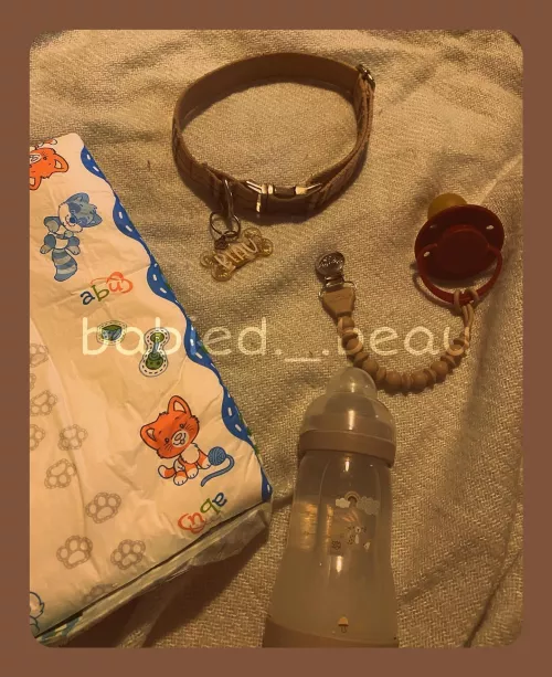 Ready for playtime! 🐶🍼