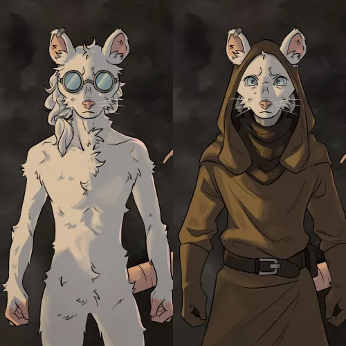 Recent comm 🐀 (art by me)