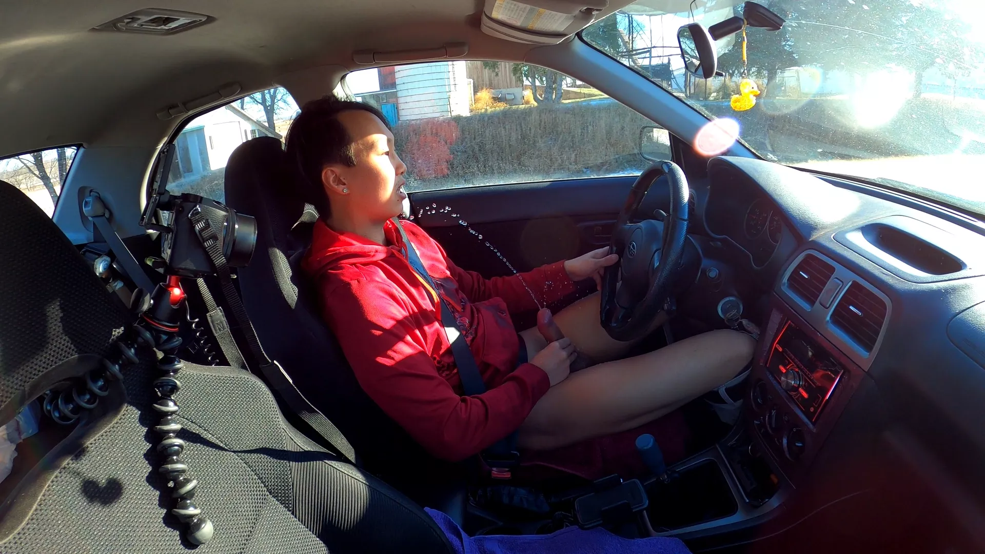 Right by my neighbors house